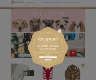 Weart.com.br(We Art) Screenshot