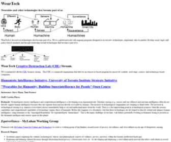 Weartech.com(Weartech) Screenshot