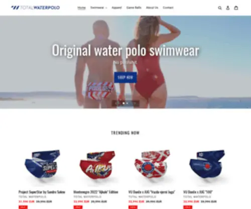 Wearwaterpolo.com(Wear Waterpolo) Screenshot