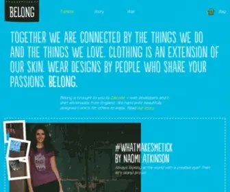 Wearyoubelong.com(The arrogant blogger) Screenshot