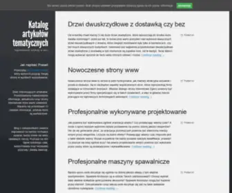 Weask.pl(Katalog artykułów tematycznych) Screenshot