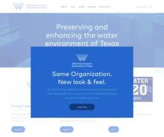 Weat.org(Water Environment Association of Texas) Screenshot