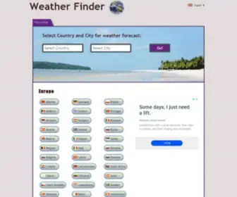 Weather-Finder.com(Weather Finder) Screenshot