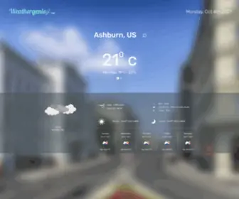 Weather-Genie.com(Weather Genie) Screenshot