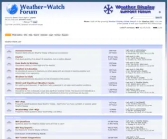 Weather-Watch.com(Index) Screenshot