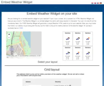 Weather-Widget.com(Just another WordPress site) Screenshot