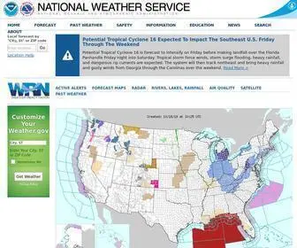 Weather.gov(National Weather Service) Screenshot