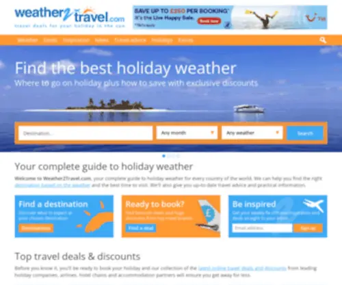 Weather2Travel.com(Holiday Weather Averages & Forecast) Screenshot