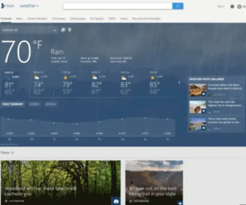 Weather360.co(Weather 360) Screenshot