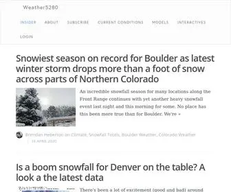 Weather5280.com(Weather 5280) Screenshot