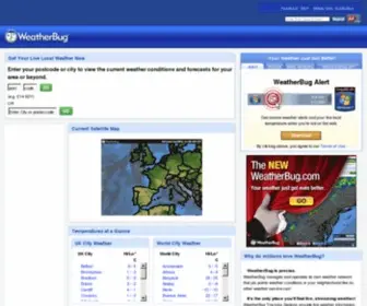 Weatherbug.co.uk(Weatherbug) Screenshot
