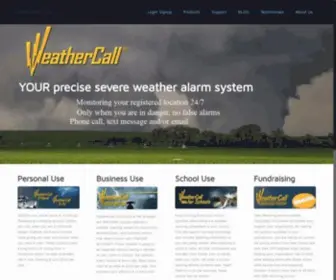 Weathercall.net(WeatherCall) Screenshot