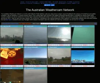 Weathercamnetwork.com.au(Australian Weathercam Network) Screenshot