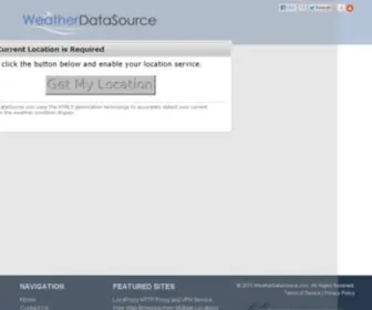 Weatherdatasource.com(Current Weather Condition in Amsterdam) Screenshot