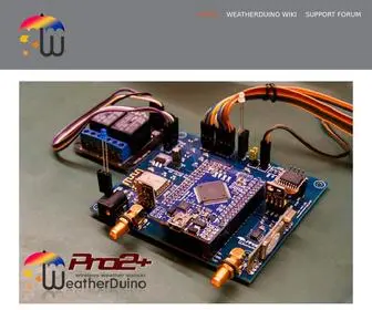 Weatherduino.com(Weatherduino) Screenshot