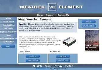 Weatherelement.com(Weatherelement) Screenshot