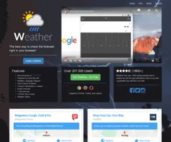 Weatherextension.com(Weather Extension) Screenshot
