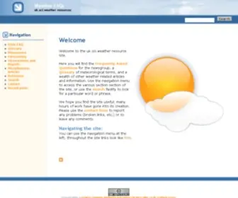 Weatherfaqs.org.uk(Weather FAQs) Screenshot