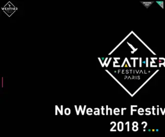 Weatherfestival.fr(WEATHER FESTIVAL) Screenshot