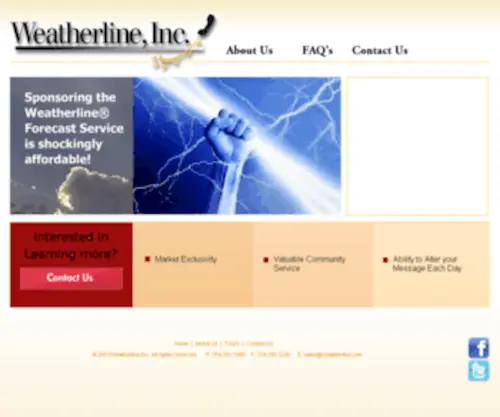 Weatherline.net(weatherline) Screenshot