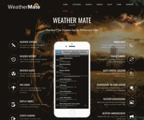 Weathermate.net(Weathermate) Screenshot