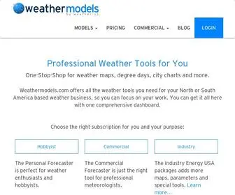 Weathermodels.com(ECMWF) Screenshot