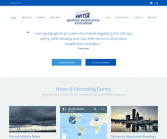 Weathermodification.org(Weather Modification Association) Screenshot