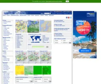 Weatheronline.cz(Weather Online ČR) Screenshot