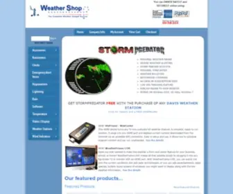 Weathershop.com(Weather and measurement instruments) Screenshot