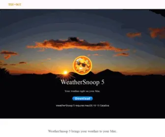 Weathersnoop.com(Fluent Weather) Screenshot