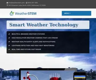 Weatherstem.com(Weather Technology for Safety and Athletics cdn) Screenshot