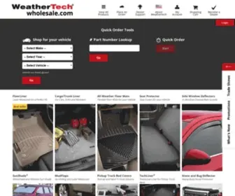 Weathertechwholesale.com Screenshot