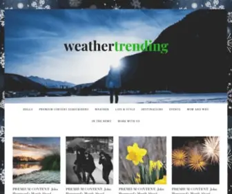 Weathertrending.com(Weathertrending) Screenshot