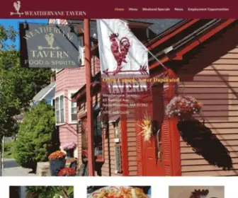 Weathervanetavern.com(Often Copied) Screenshot