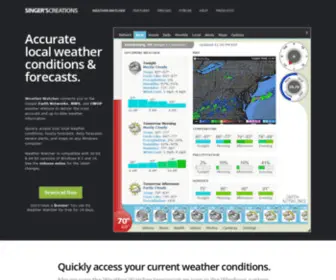 Weatherwatcherlive.com(Get accurate weather conditions & forecasts) Screenshot