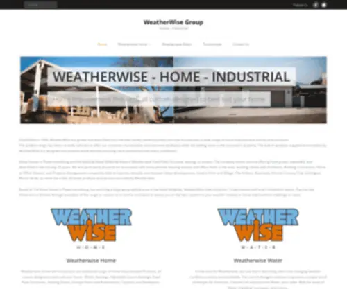 Weatherwisegroup.co.za(WeatherWise Group) Screenshot