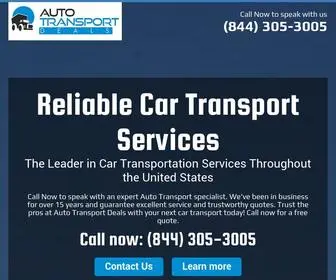 Weautotransport.com(Car Transport Deals) Screenshot