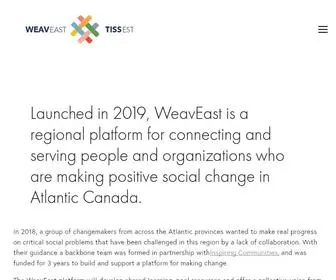 Weaveast.com(WeavEast) Screenshot