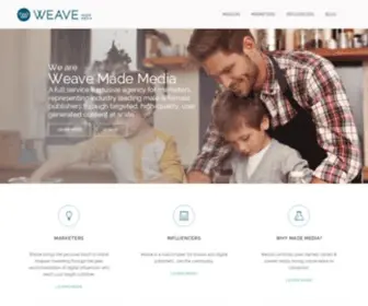 Weavemade.com(Weave Made Media) Screenshot