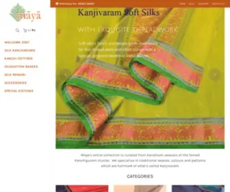 Weavemaya.com(Weavemaya) Screenshot