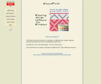 Weavepoint.com(Weaving software) Screenshot