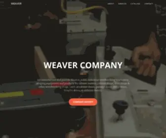 Weaver-Sales.com(Weaver Door Systems and Machinery) Screenshot