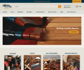 Weaverleathersupply.com(Weaver Leather Supply) Screenshot
