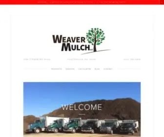 Weavermulch.com(Weaver Mulch) Screenshot