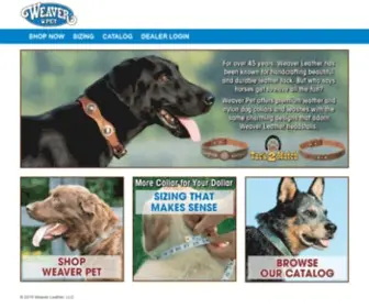 Weaverpet.com(Weaver Pet) Screenshot