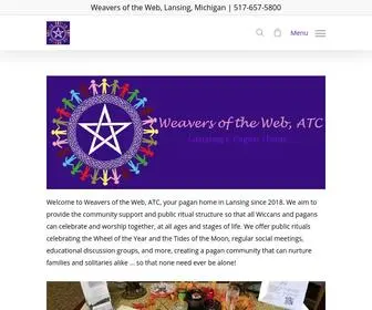 Weaversoftheweb.org(Lansing's Pagan Home) Screenshot