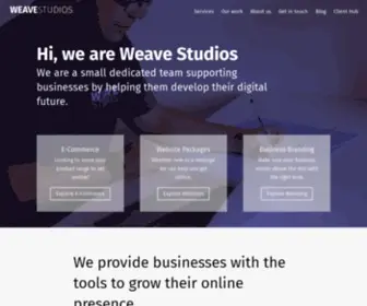 Weavestudios.uk(Digital Design & Development Agency in Newark and Sleaford) Screenshot