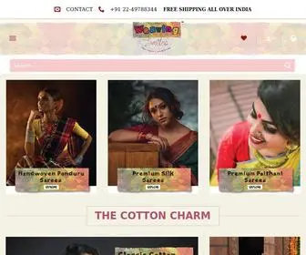 Weavingsmiles.com(Home Page) Screenshot