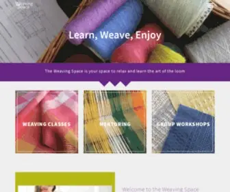Weavingspace.co.uk(Weaving Space) Screenshot