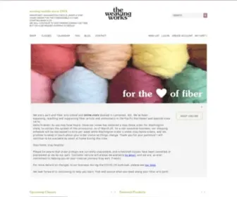 Weavingworks.com(The Weaving Works) Screenshot